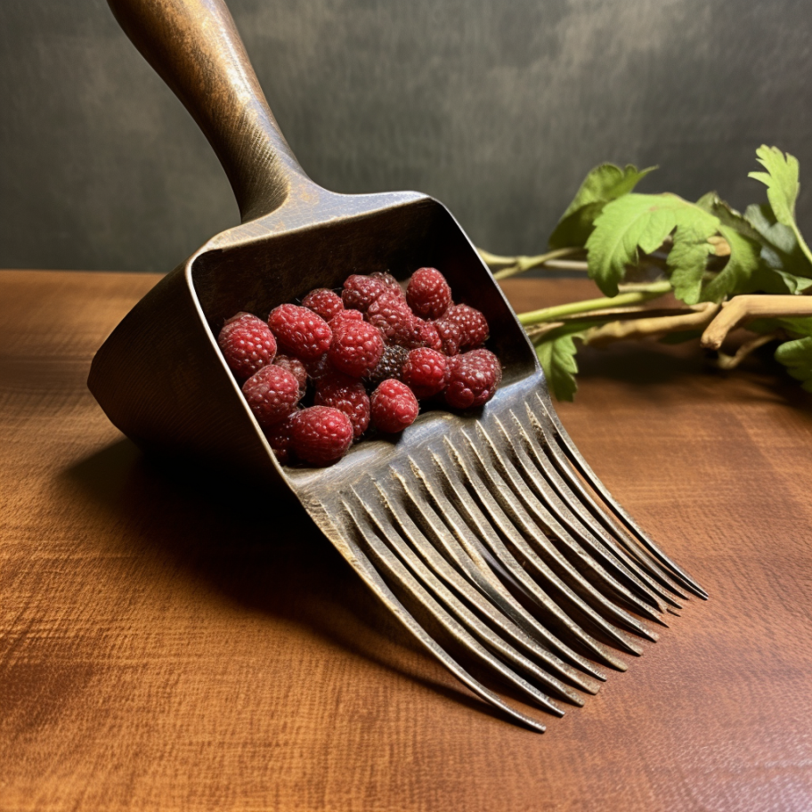 Choosing the right berry picking scoop