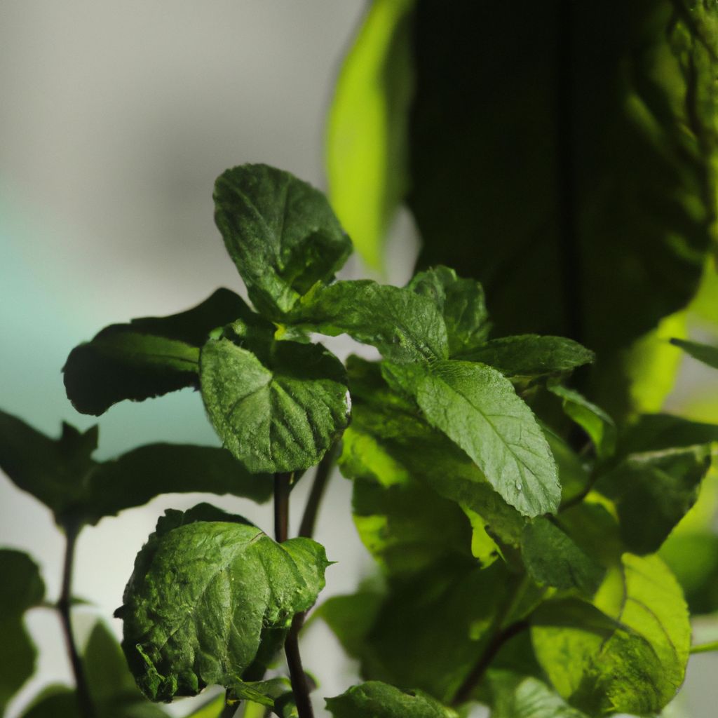 Growing Mint in a Window Garden
