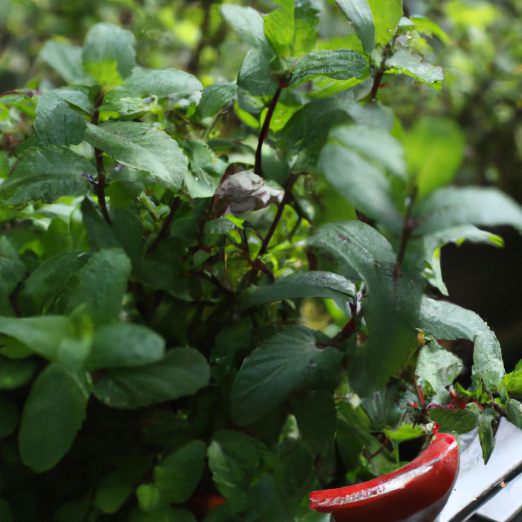 Growing Mint in a Container Garden