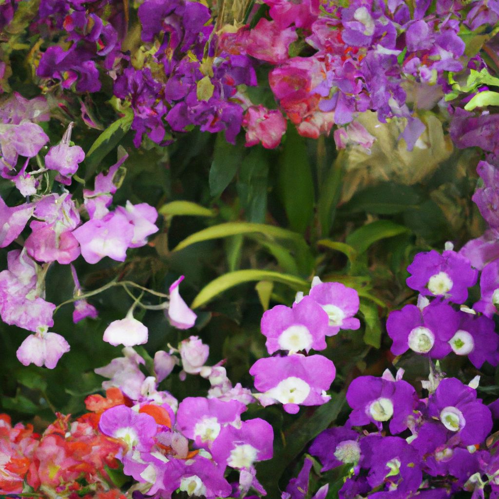 Growing Orchids in a Vertical Garden